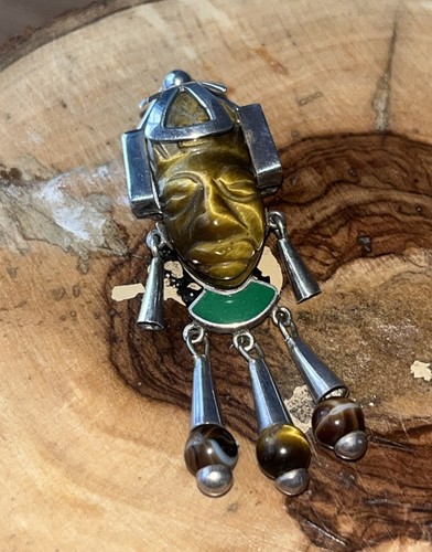Mexican brooch pendant - /,