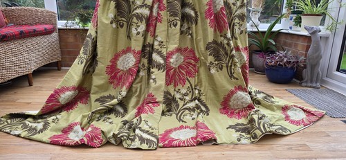 Silk interlined curtains - ,