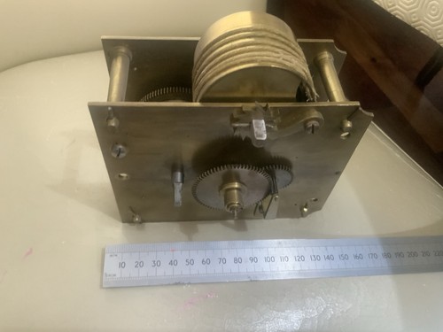 Clock fusee movement working - (,