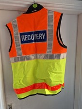 Vehicle Recovery Reflective Tabards Work Safely Trucks