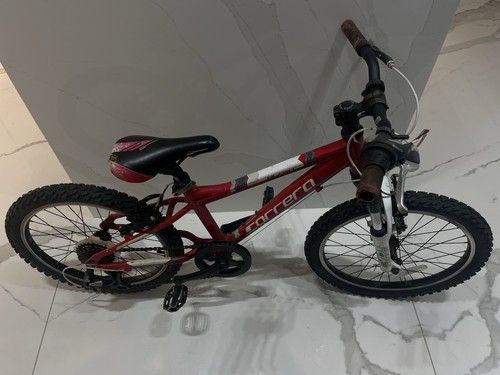 Carrera red bike - carrera,