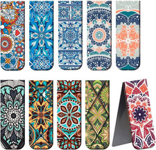Magnetic Bookmark  10 PCS Magnet Books Marks Mens Womens Adults Girls Boys 