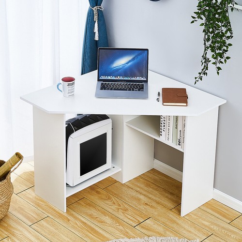 Corner computer desk - desk, writing