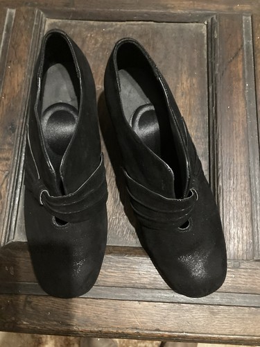 Hotter sparkly black - sparkly, shoes