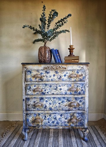 Upcycled vintage chest - vintage,