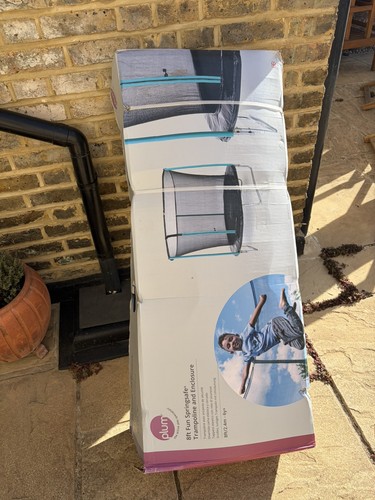8ft childrens trampoline with - childrens,