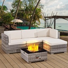 Outdoor Rattan Garden Sofa Set