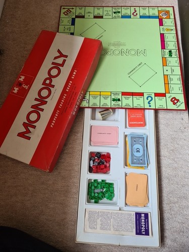Vintage circ 1970 monopoly - circ,