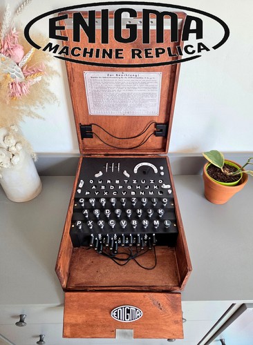 Enigma machine replica - machine,