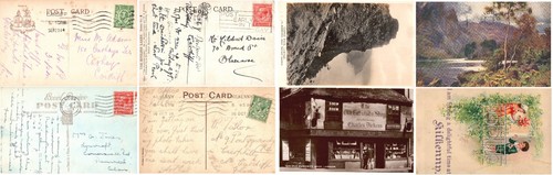 C1920 postcards slogan - c1920's,