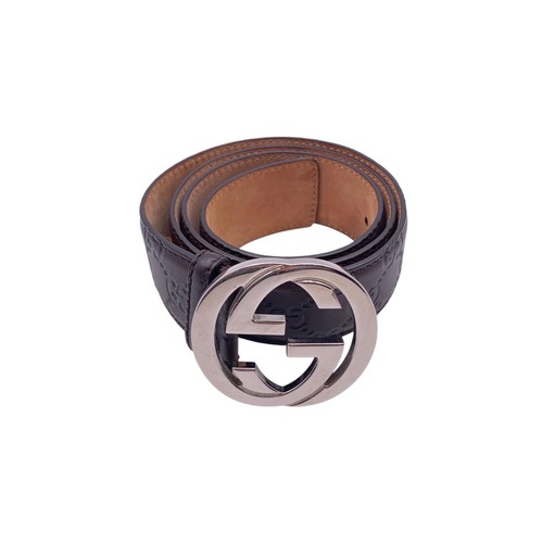 Gucci leather belt brown - gucci,