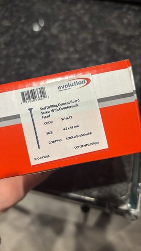 Cement board screws - cement, a2
