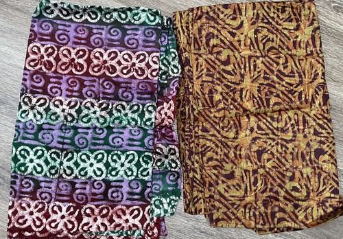 Hand dyed batik tie dye - tie-dye, fabric