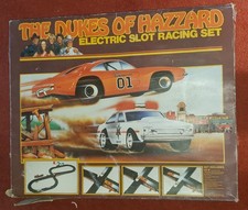 Vintage Ideal TCR The Dukes Of Hazzard Slot Car Set 1981 Rare Untested 