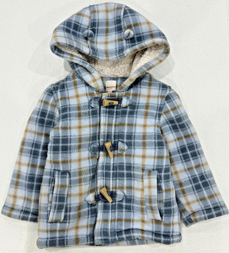 Baby boys plaid duffle coat - baby,