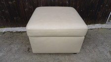 Ekornes leather footstool foot