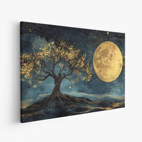 Tree life canvas - tree, wall