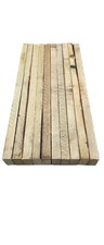 TANALISED 2X1 WOOD TIMBER 25MM X 50MM 22" 560MM 10 PACK GARDEN ALLOTMENT DIY