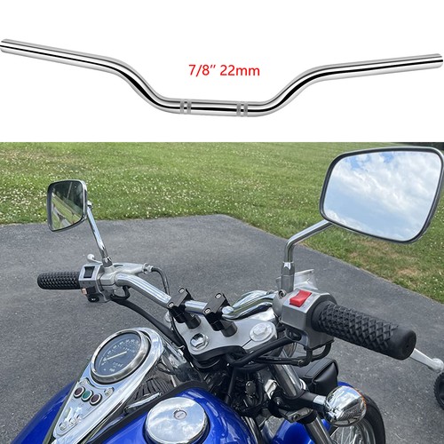 Chrome 22mm motorcycle - chrome, 7/8"