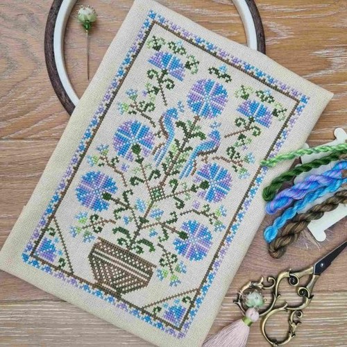 Cross stitch kit embroidery - cross,