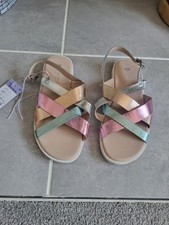 Girls Sandals UK Size 2 Junior Brand New With Tags Summer Shoes