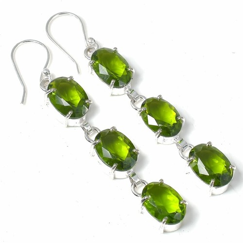 Green peridot gemstone - green,