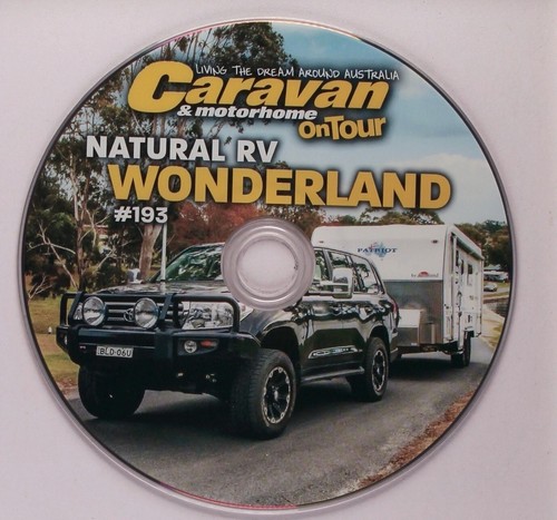 Caravan motorhome on tour - on,