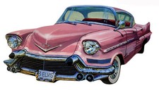 Elvis Presley Car Magnet -