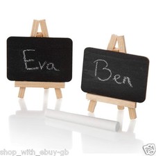 10 x Mini Blackboard Easel