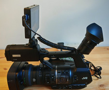 JVC Professional Broadcast Camera with HD Field Monitor