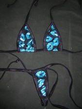 Turquoise black lips extreme - black,