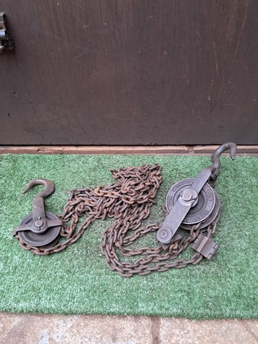 Vintage morris block and - vintage,