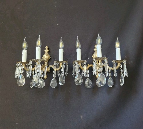 Vintage antique pair brass - antique,