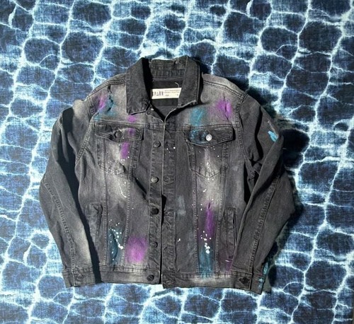Spark denim jacket size - denim,