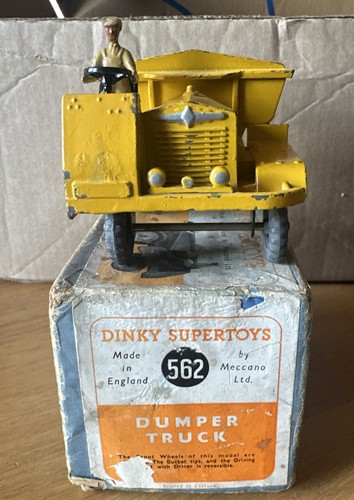 Dinky 562 dumper truck - dinky,