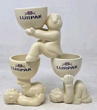 3 Vintage Lurpak Butter Egg