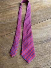 Red Wool Tie by Simpson of