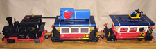 Playmobil RC Steam Train 4019, 4017, 4021 & 2 x 4117 Passenger Railroad Carriage