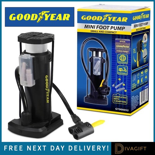Goodyear mini foot pump - mini,