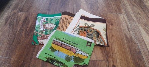 Vintage tea towel - tea, bundle