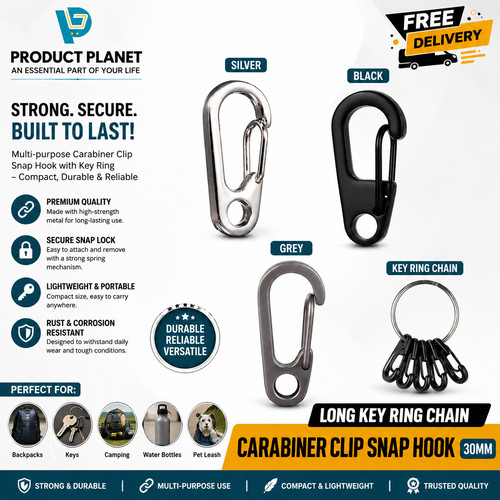 Heavy duty small - small, carabiner