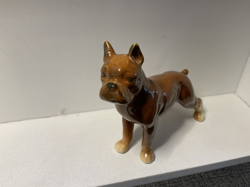Goebel male boxer dog figurine - boxer,