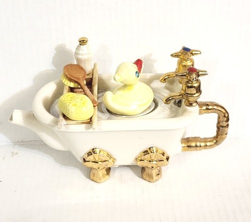 Vtg the teapottery bathtub - vtg,