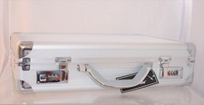 Aluminum silver secure lock - aluminum,