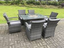 Fimous 6 Seater Rattan Garden