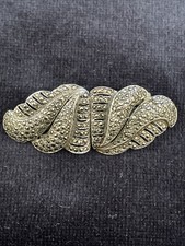 Marcasite Dress Clips And