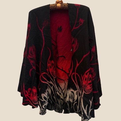 100 cashmere floral tulip - floral,