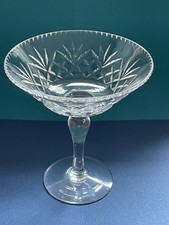 Glass Bon Bon Dish On A
