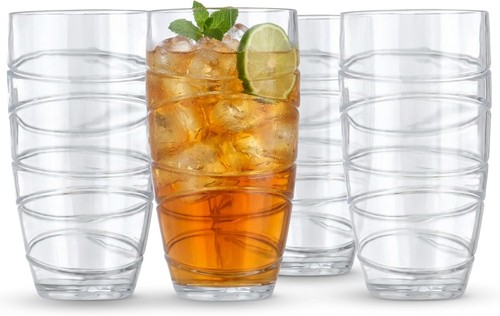 Plastic tumbler glasses - plastic,