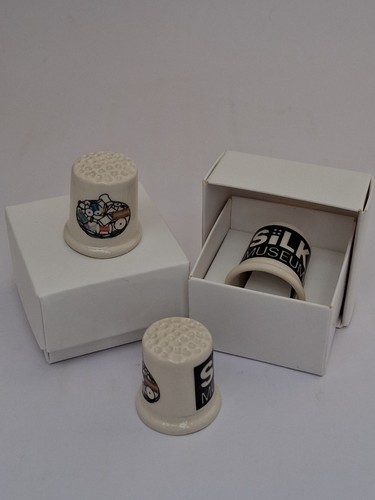Earthenware ceramic thimble - earthenware,